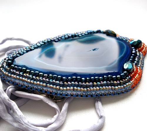 Agate avec des perles — foto 2