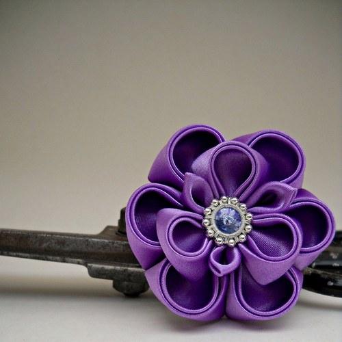 Kanzashi sada Violet — foto 2