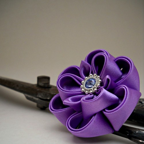 Kanzashi sada Violet — foto 3