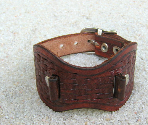 Pásek na hodinky - basket western — foto 4