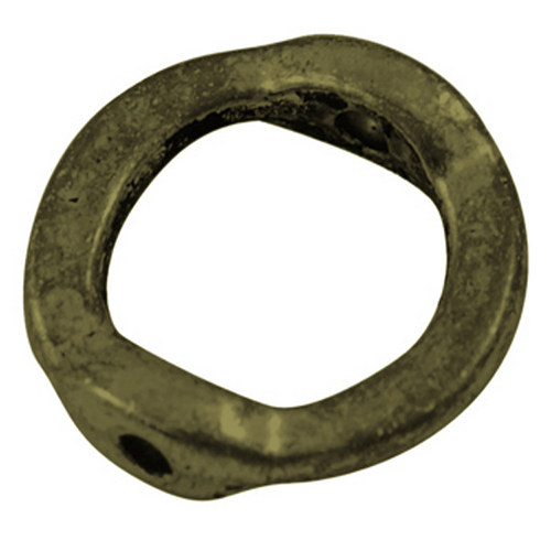 Rámeček na korálek/ bronz/ 13mm/ 4ks — foto 2