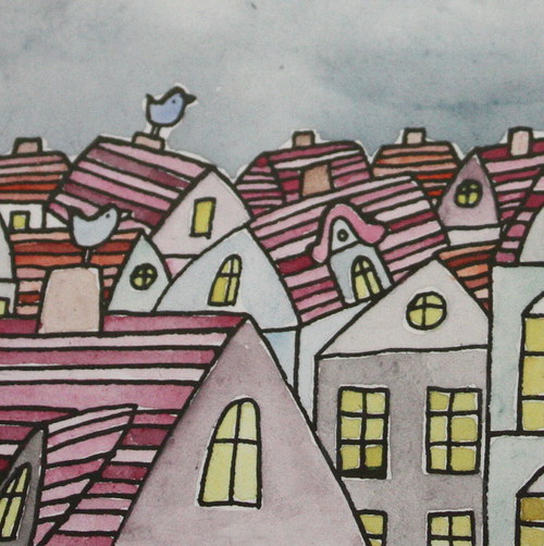 Měsíc nad městem — foto 2