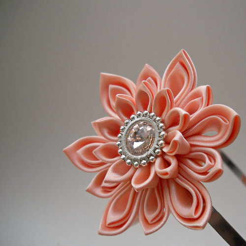 Kanzashi čelenka Miyu — foto 4