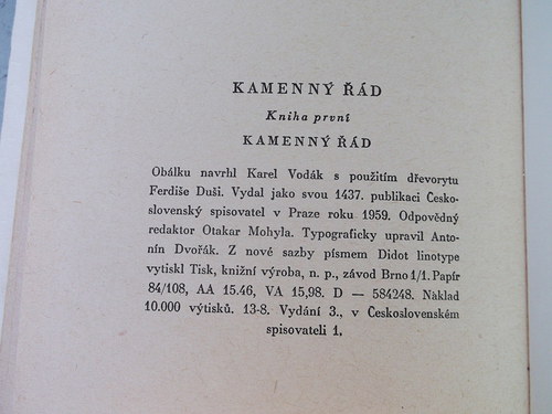 Kamenný řád — foto 2