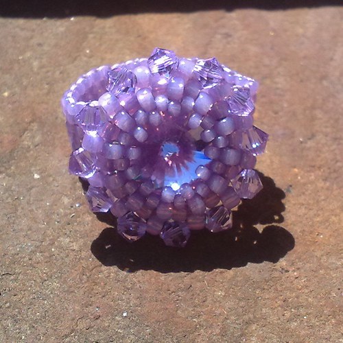 Přívěšek Rivoli Violet — foto 2