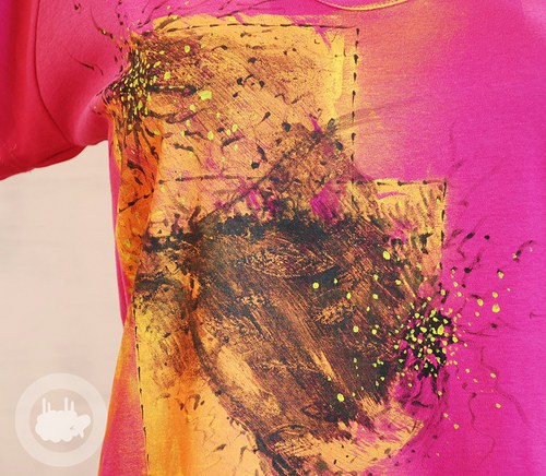 Abstraktní L - XL - sleva — foto 3