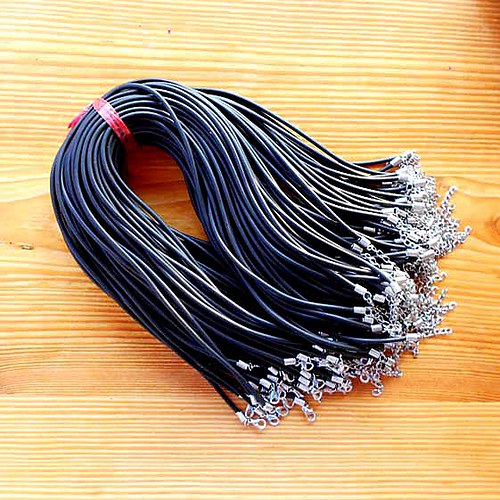 Silikonový Řemínek 3mm - Černý — foto 2