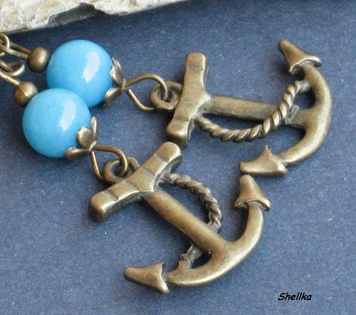 Náušnice ,,MARINE 3,, — foto 2