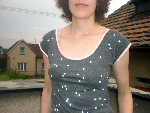 Šedé s reflexnými bodkami (M) — foto 4