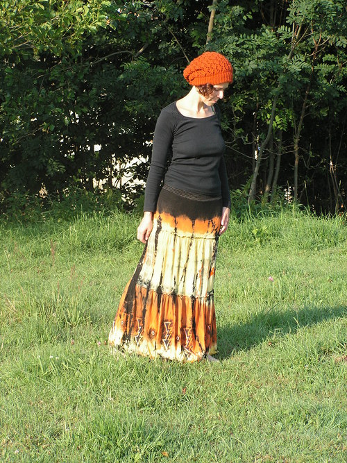 Letní batikovaná sukně — foto 2