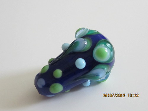 Modrozelená kapka — foto 3