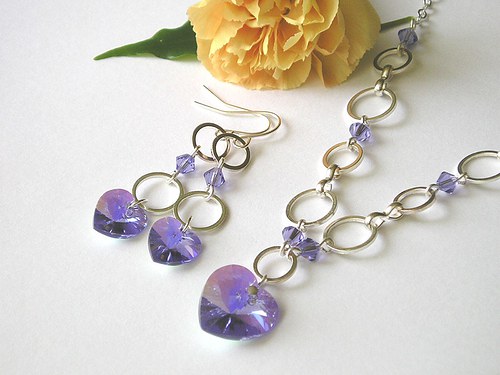 Swarovski sada Tanzanite AB.. — foto 2