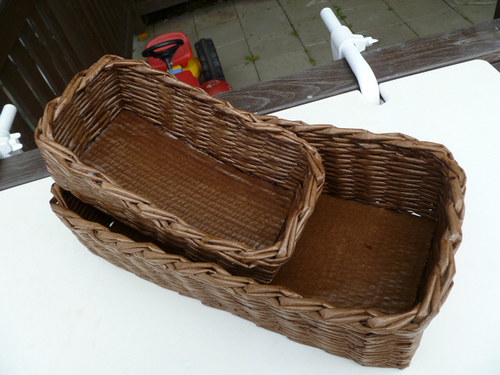 Tmavé košíky - sada B — foto 2