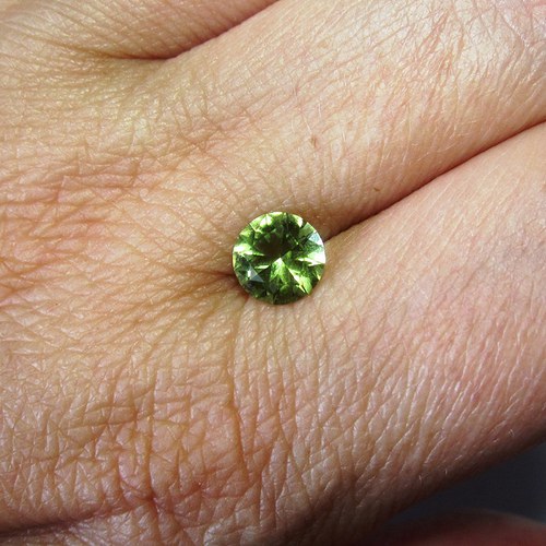 Verdelit Tanzánie 6,3 mm — foto 3
