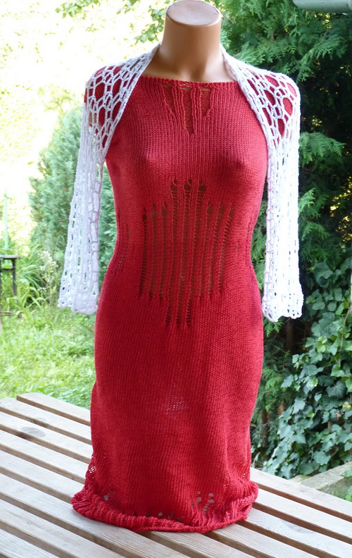 Háčkované rukávy — foto 2