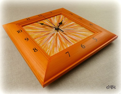 Hodiny - Oranžové... — foto 3