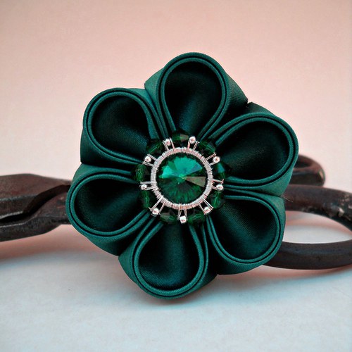 Kanzashi spona/brož Mori — foto 2