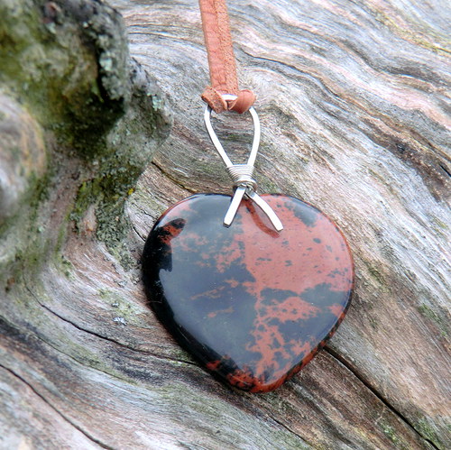 Obsidiánové srdíčko — foto 3