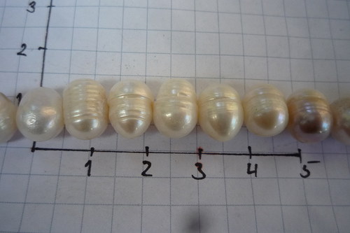 Větší říční perly 4 ks -4931 — foto 2