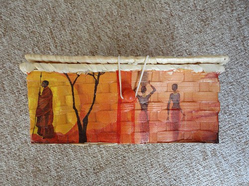 Bambusová truhlička "Afrika" — foto 2
