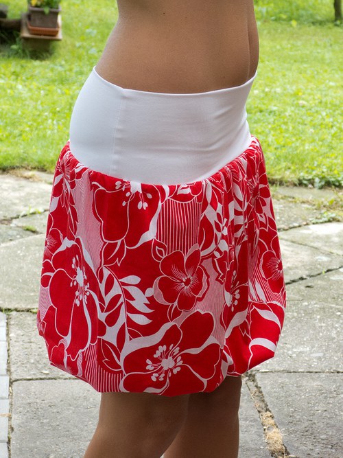 Letní balonová sukně — foto 4