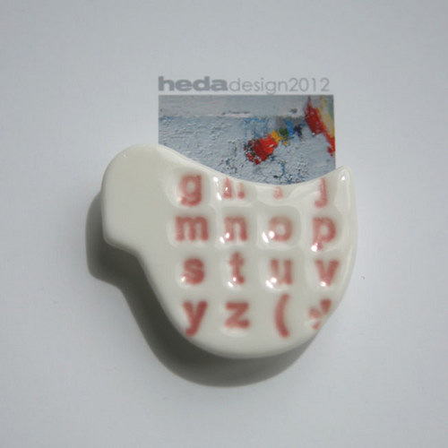 Porcelánče Messinger (porcelánová brož) — foto 6