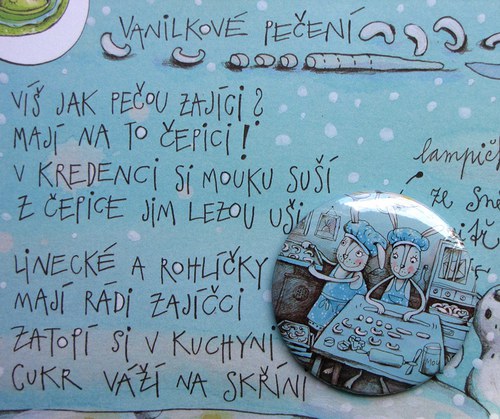Vanilkové pečení... magnet VELKÝ — foto 2
