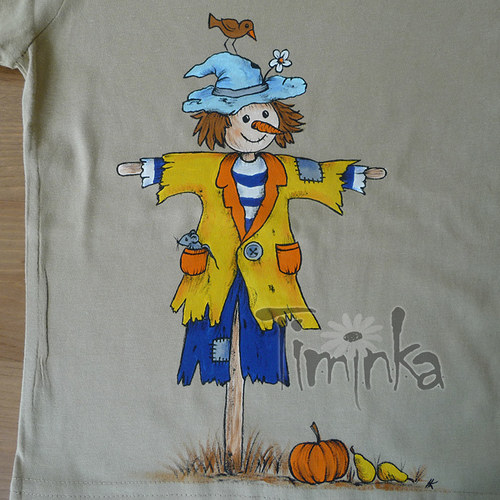 Dětské tričko se strašákem — foto 2