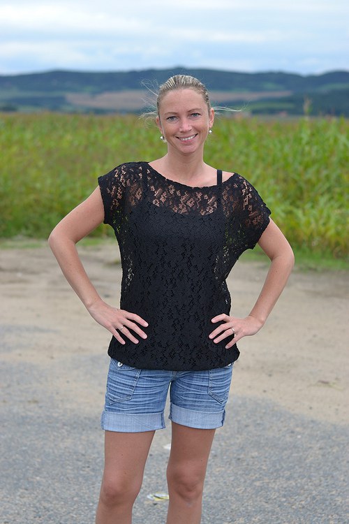 Krajkové tričko — foto 2