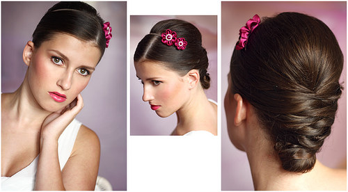Kanzashi čelenka Amai — foto 4