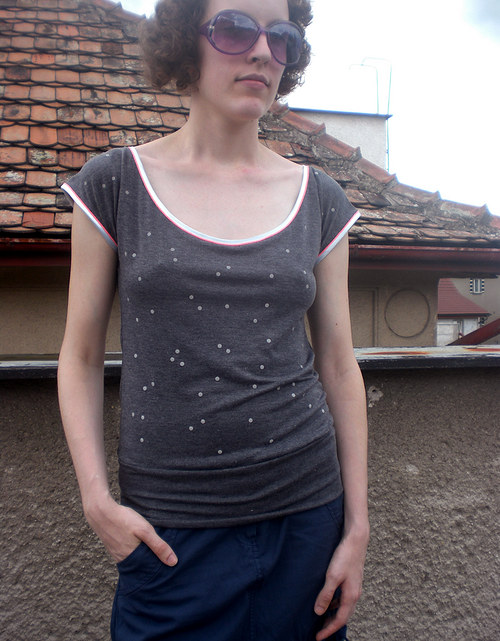 Šedé s reflexnými bodkami (S-M) — foto 5