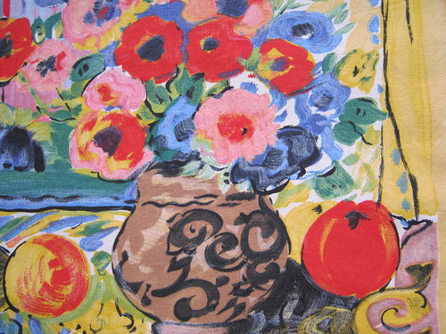 Kytice - panel látky 35 x 34 cm — foto 3