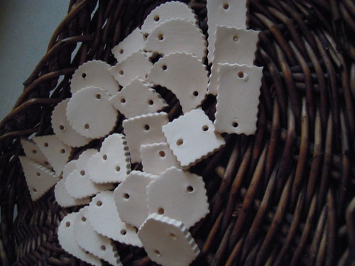 Keramické MINIdekorace - geometrické tvary — foto 3
