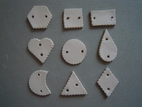 Keramické MINIdekorace - geometrické tvary — foto 4