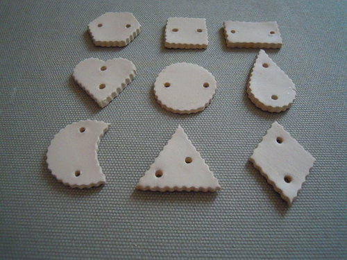 Keramické MINIdekorace - geometrické tvary — foto 5