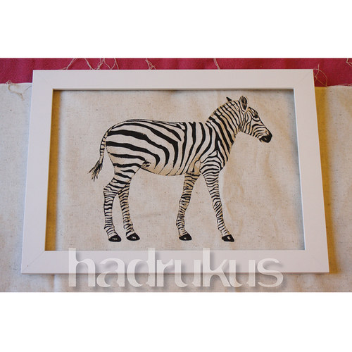 Zebra 2. (22x18,5cm) — foto 3