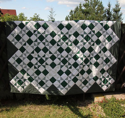 Velká patchworková deka — foto 2
