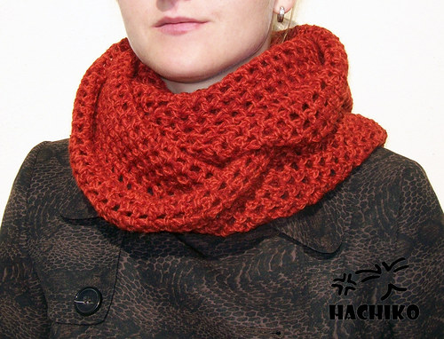 Háčkovaný nákrčník — foto 3