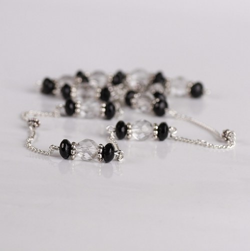 Náhrdelník Crystal-Black — foto 2