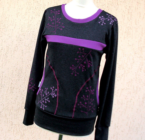 Lilac to gray - mikina — foto 2