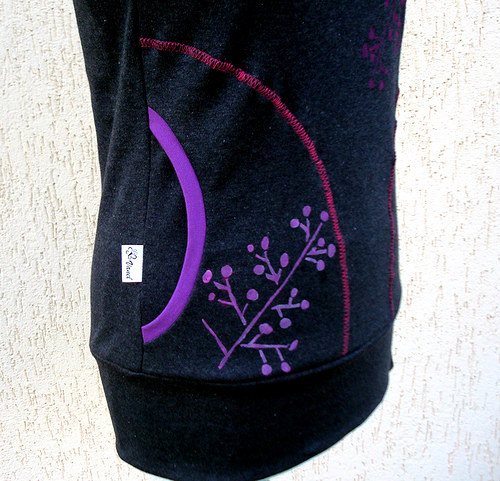 Lilac to gray - mikina — foto 3