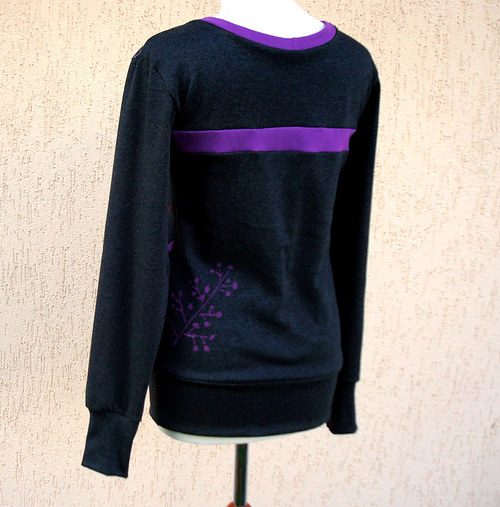 Lilac to gray - mikina — foto 6