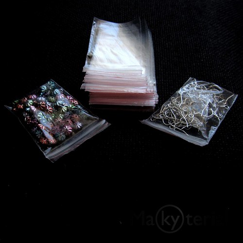 ZIP sáčky, 4x6 cm, 100 kusů — foto 2