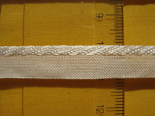 Paspulka bílá 10mm 8,5m — foto 2