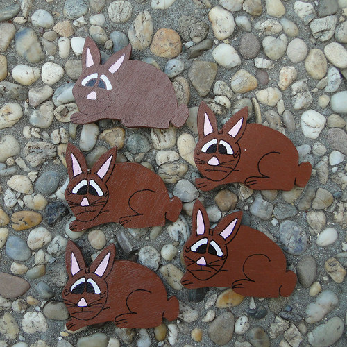 Magnet zajíc — foto 2