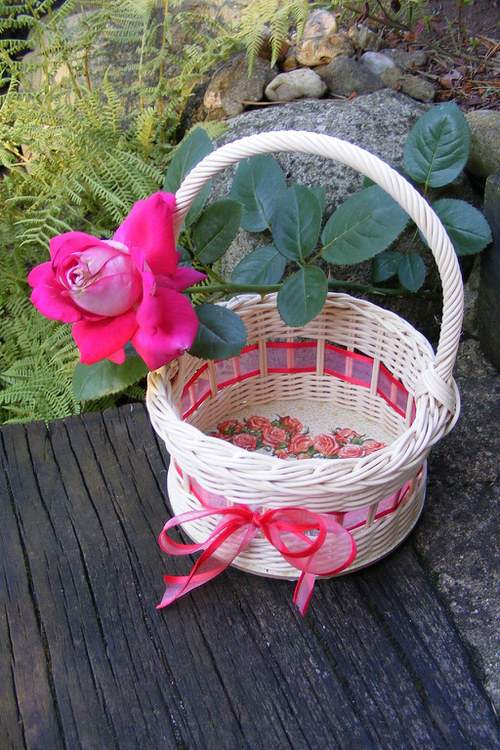 Košíček růží — foto 2