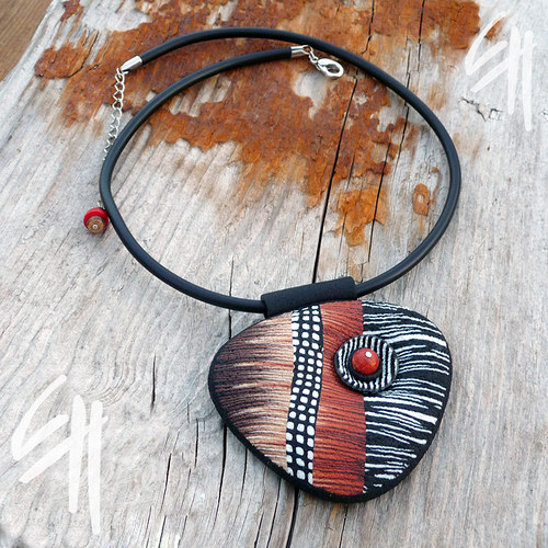 Wooden Bloom // přívěsek — foto 4