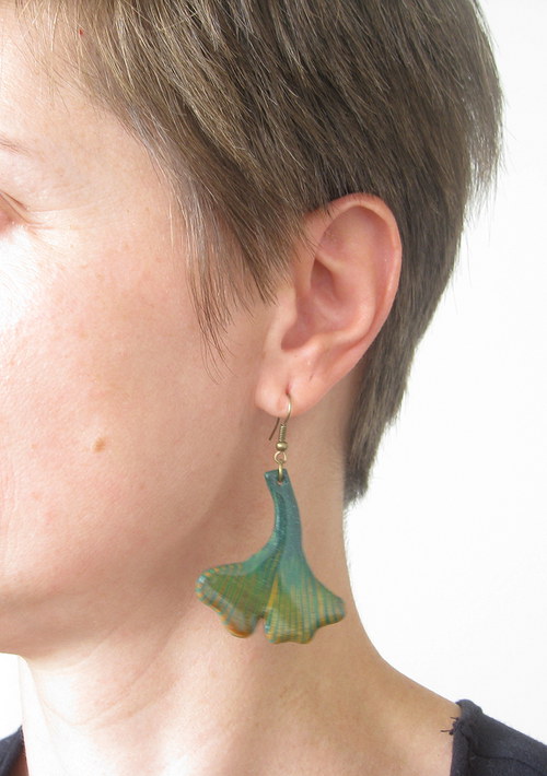 Ginko letní - náušnice — foto 6