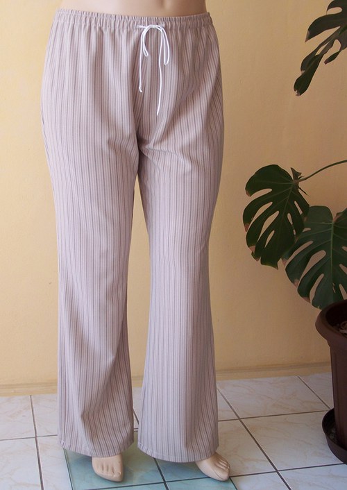 VÝPRODEJ - Kalhoty ,,Beige Comfort" — foto 4