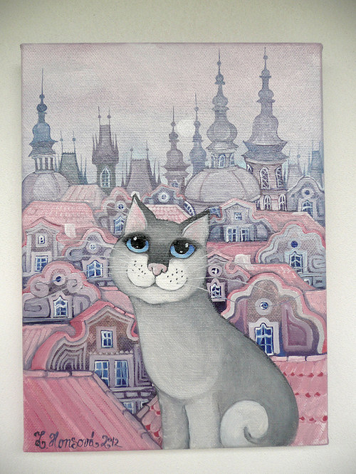 Kocour a růžové město — foto 2
